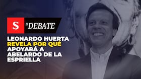 Leonardo Huerta revela por qué apoyará a Abelardo De La Espriella