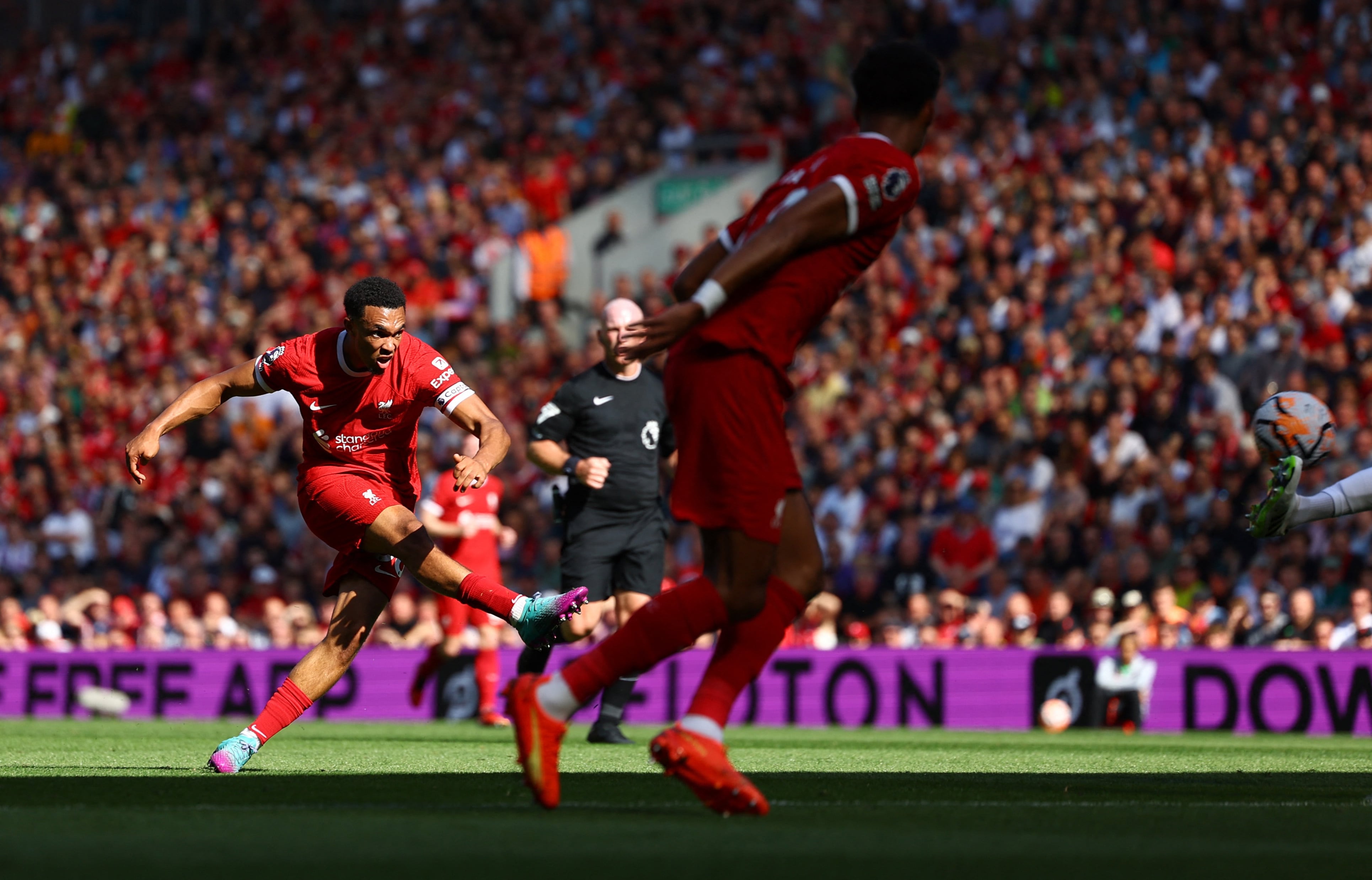 Trent Alexander-Arnold, lateral de Liverpool.