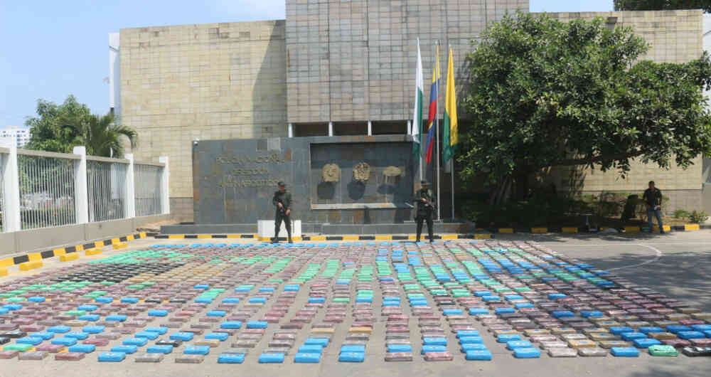 Operativo antinarcóticos de la Policía en Cartagena