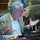 “Estamos ante una dictadura oprobiosa, ante lo peor que le ha pasado al continente en mucho tiempo y lo tenemos que enfrentar sin mucha retórica”, dijo el representante urguayo Washington Abdala.