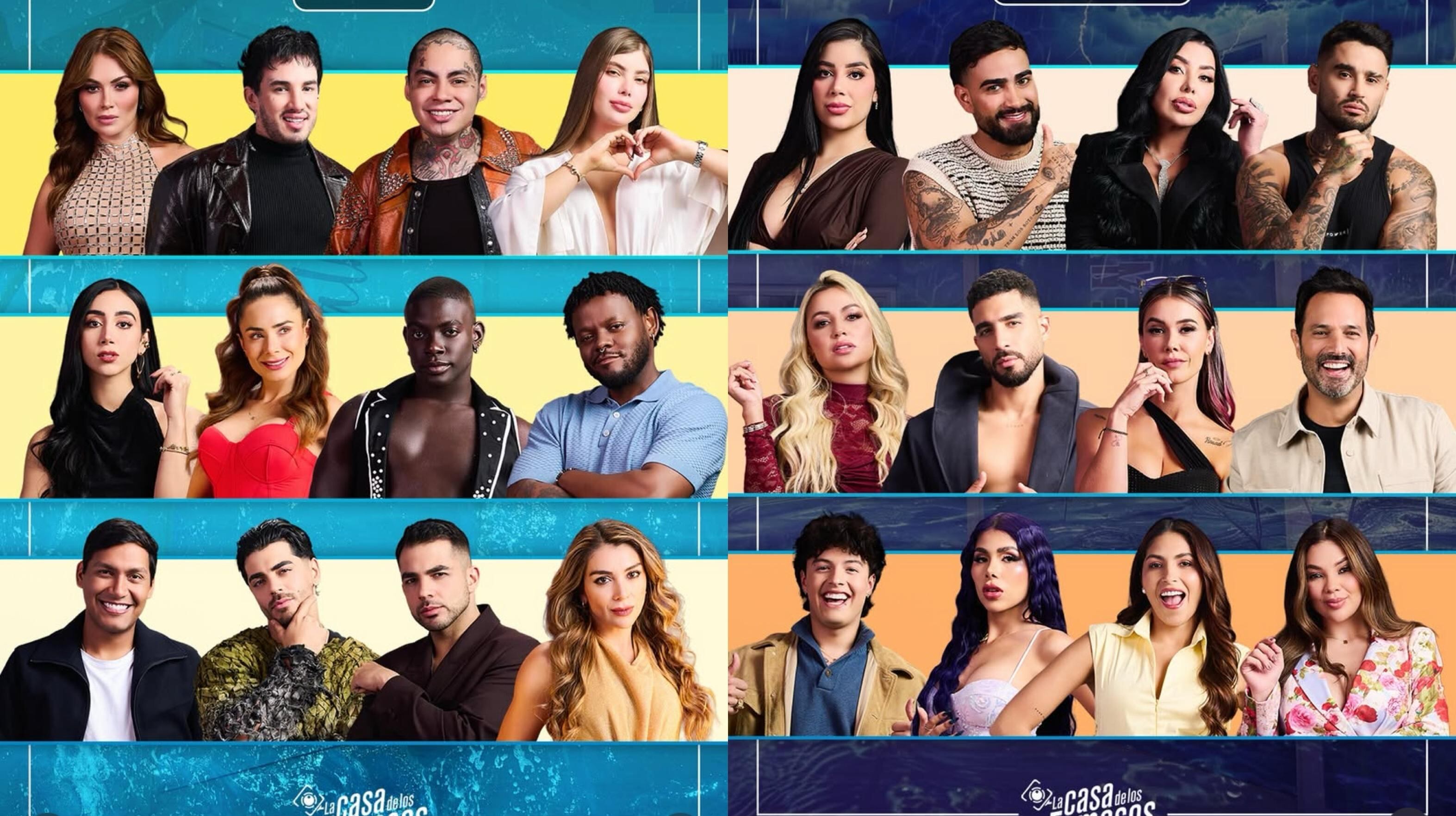 Estos son los participantes de La casa de los famosos 3.