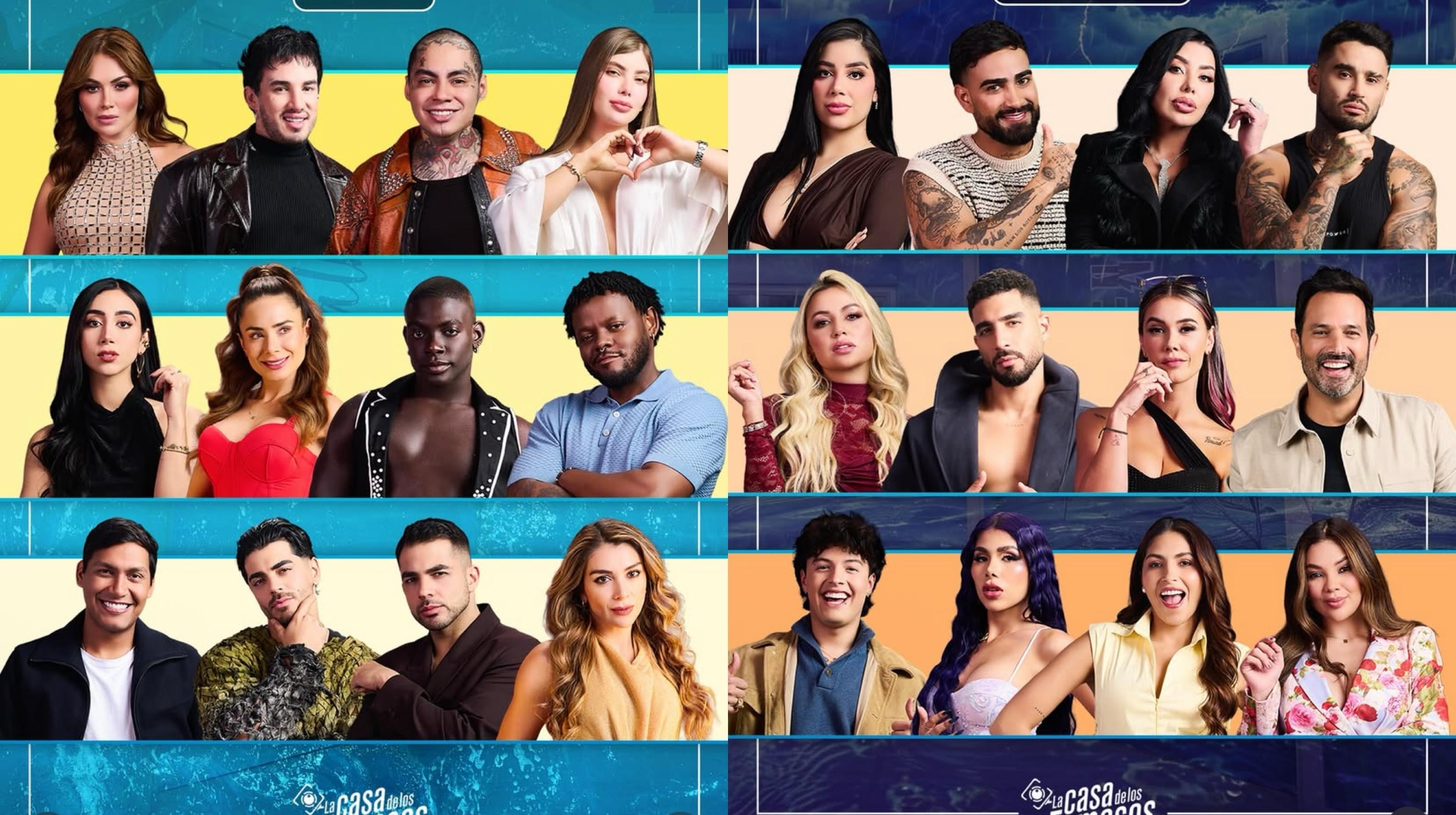 Estos son los participantes de La casa de los famosos 3.