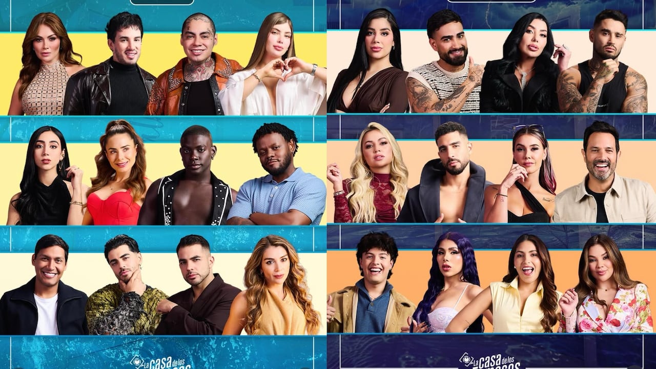 Estos son los participantes de La casa de los famosos 3.