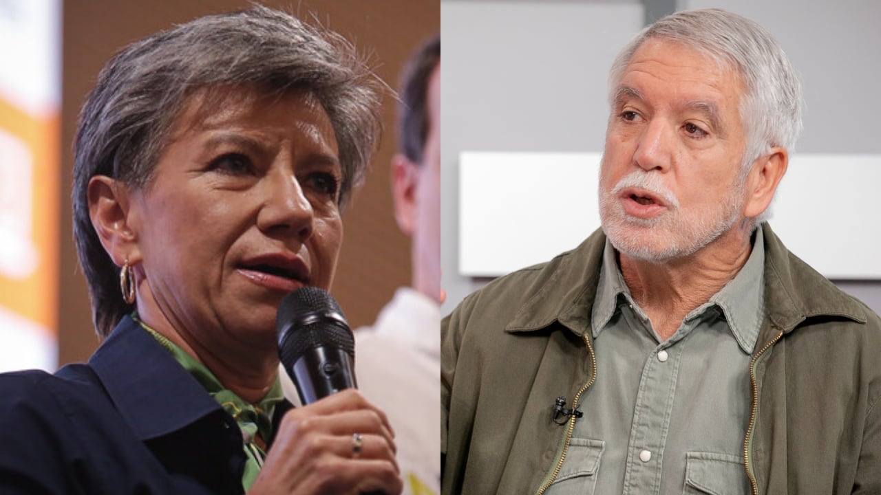 Claudia López y Enrique Peñalosa.