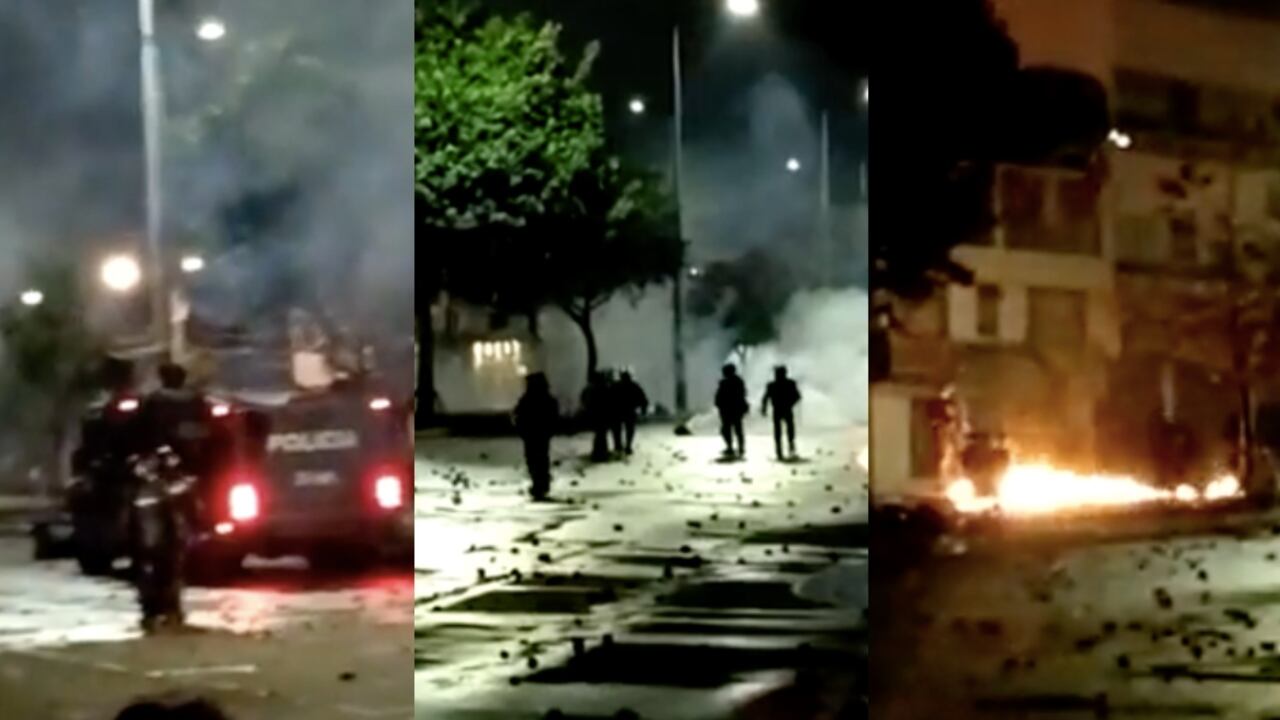 Enfrentamientos en Suba