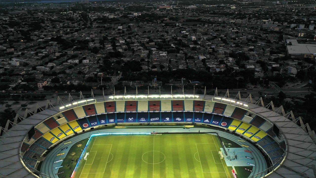 Estadio Metropolitano de Barranquilla, casa de la Selección Colombia.
