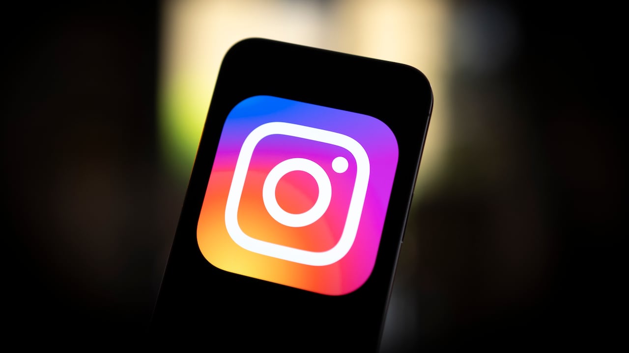 The Instagram logo is seen on a mobile device in this photo illustration in Warsaw, Poland on 20 July, 2023. (Photo by Jaap Arriens/NurPhoto via Getty Images)
