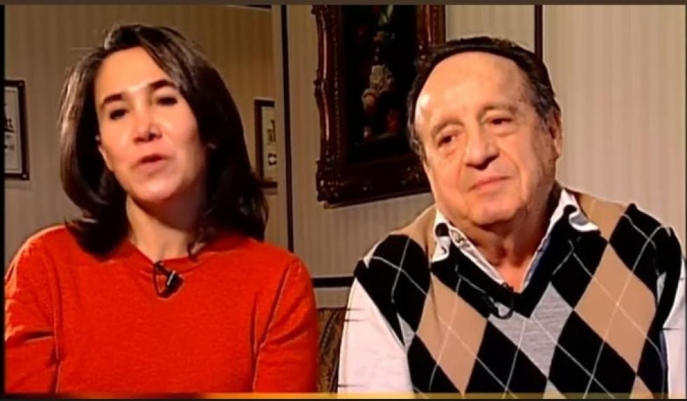 Florinda Meza y Roberto Gómez Bolaños.