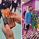 Al término del partido, los australianos no pudieron evitar querer pedirle una foto a Messi en Qatar 2022.