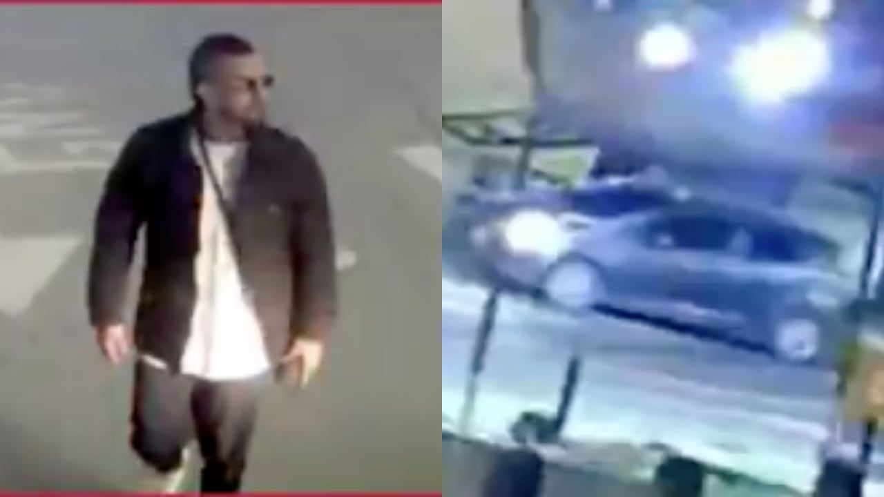 Al costado izquierdo, alias el Costeño en la estación de gasolina, el pasado 4 de junio.