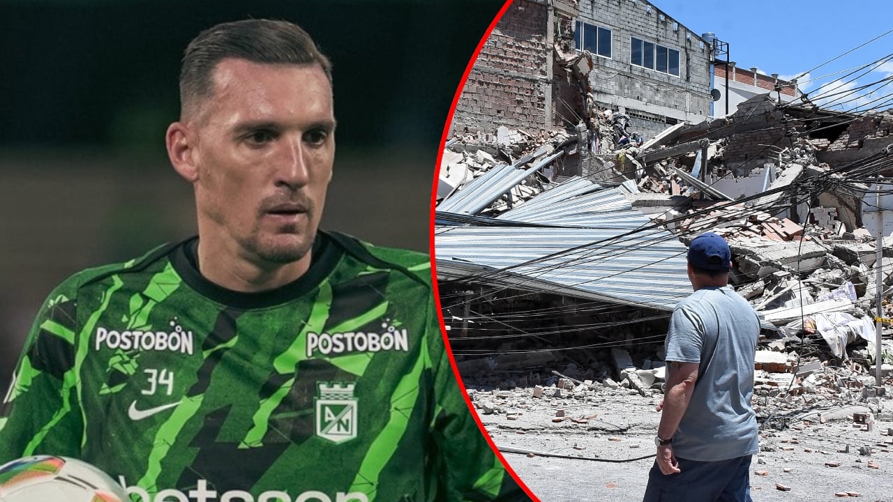 Franco Armani habló del terremoto