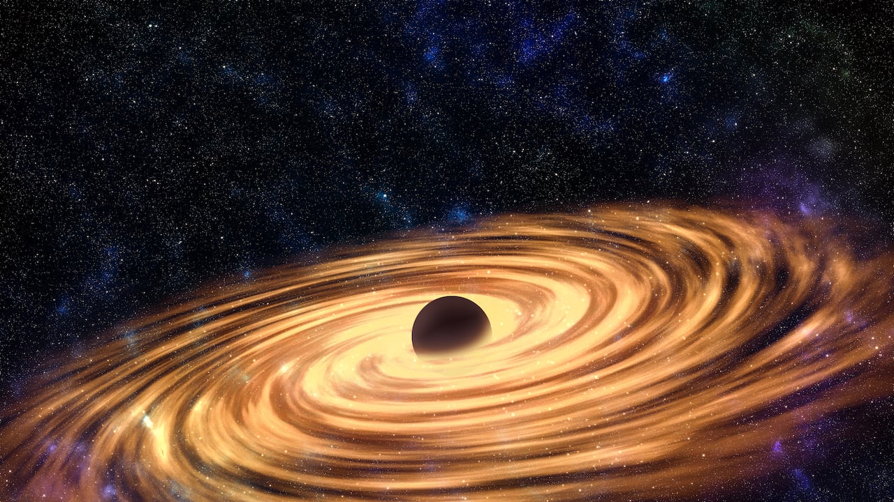 El agujero negro LID-568 fue descubierto en el centro de una galaxia a tan solo 1.500 millones de años después del Big Bang.