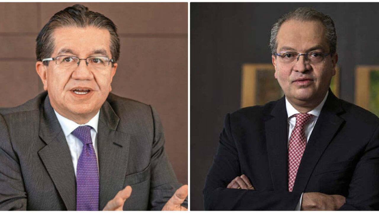 El ministro de Salud y el procurador.