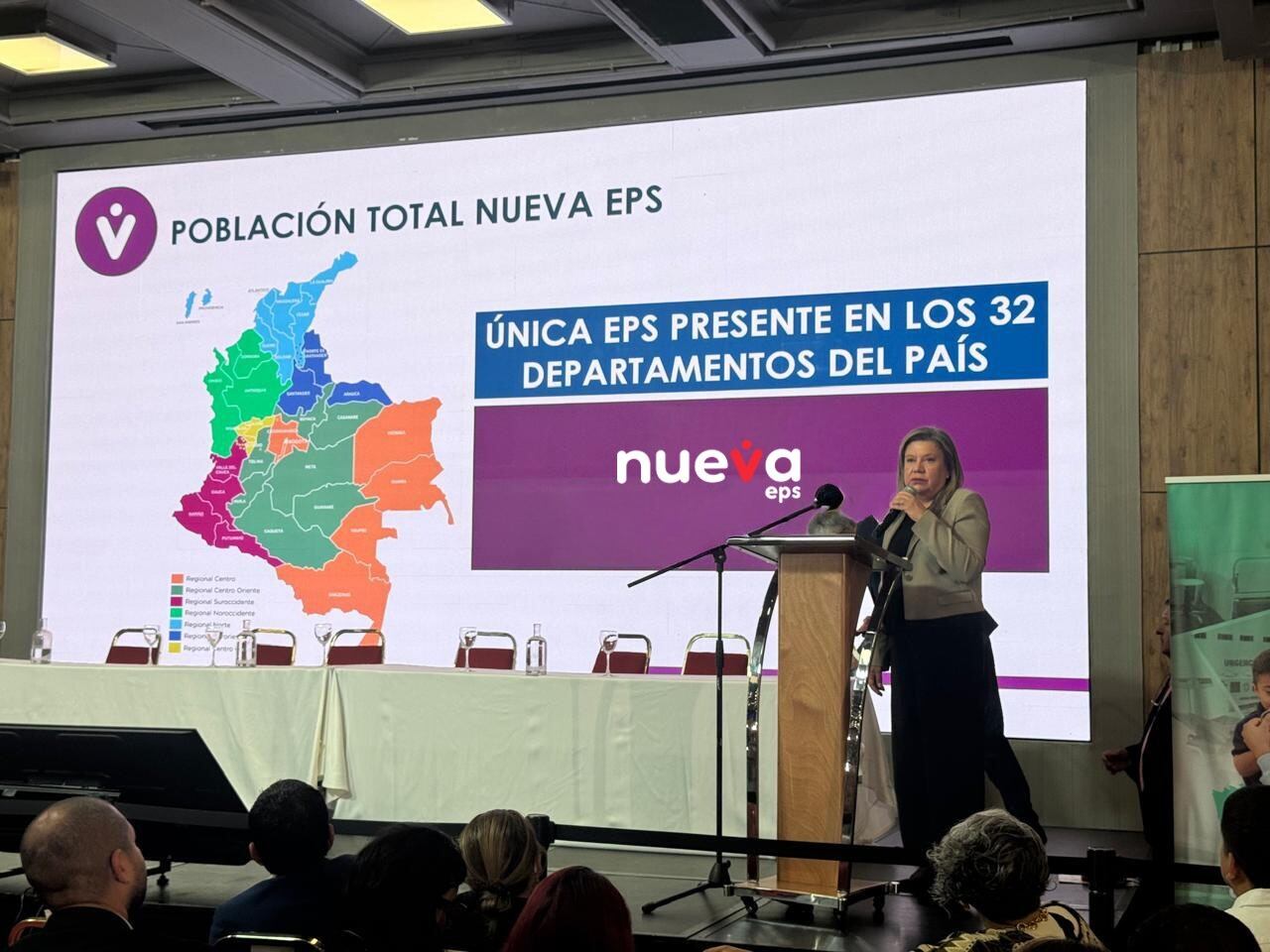 Nueva EPS asegura continuidad en el servicio.