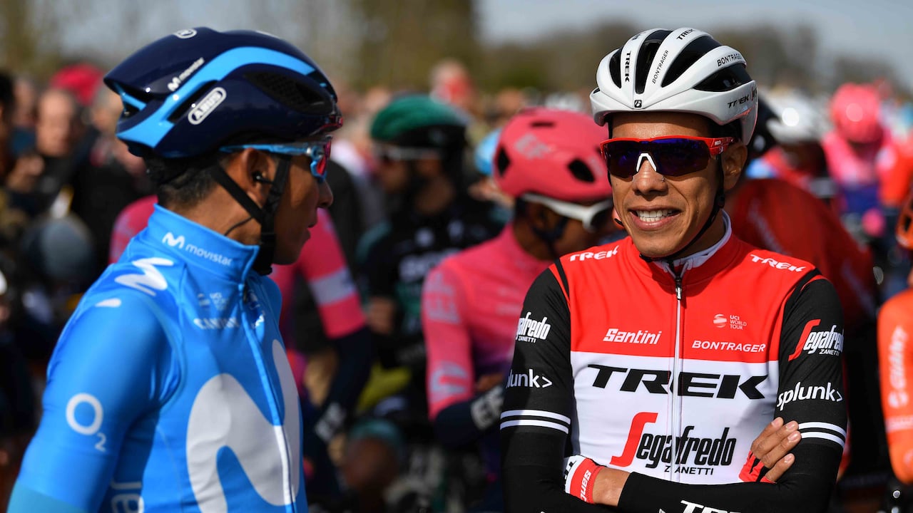 Jarlinson Pantano y Nairo Quintana