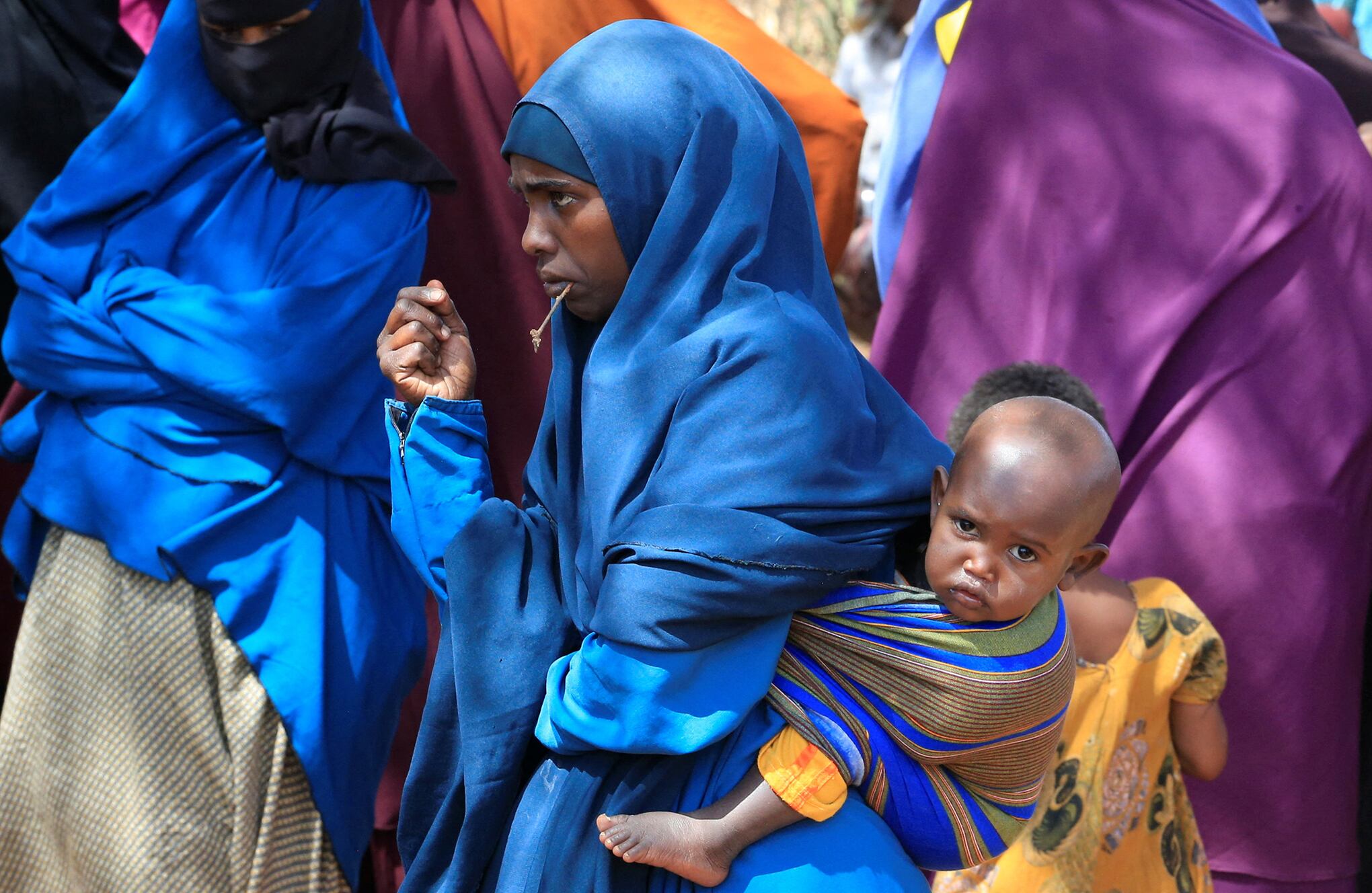 En imágenes : Kenia enfrenta una crisis de hambre mientras la sequía acaba con el ganado