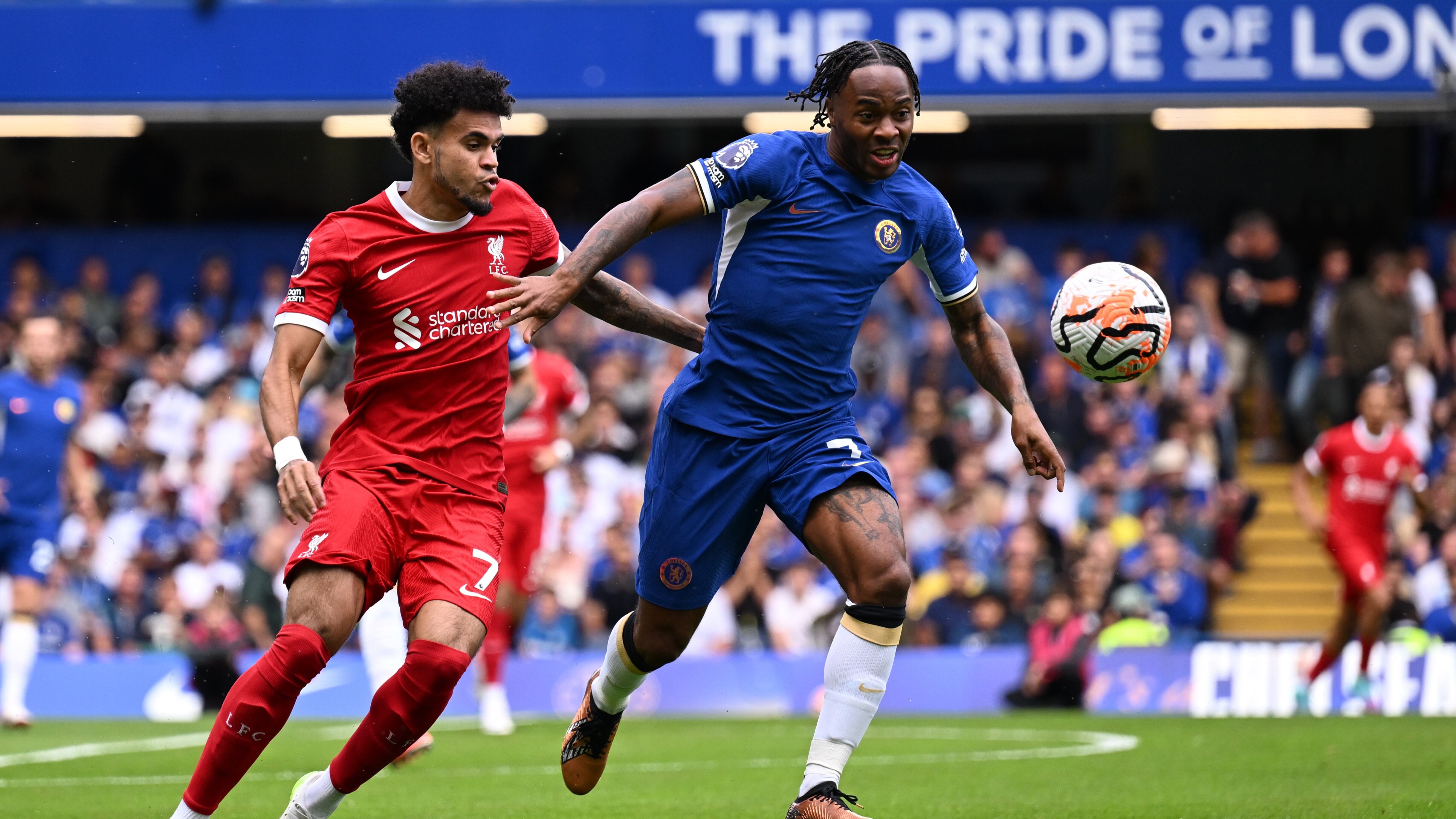 Luis Díaz marcó gol y jugó 77 minutos ante Chelsea