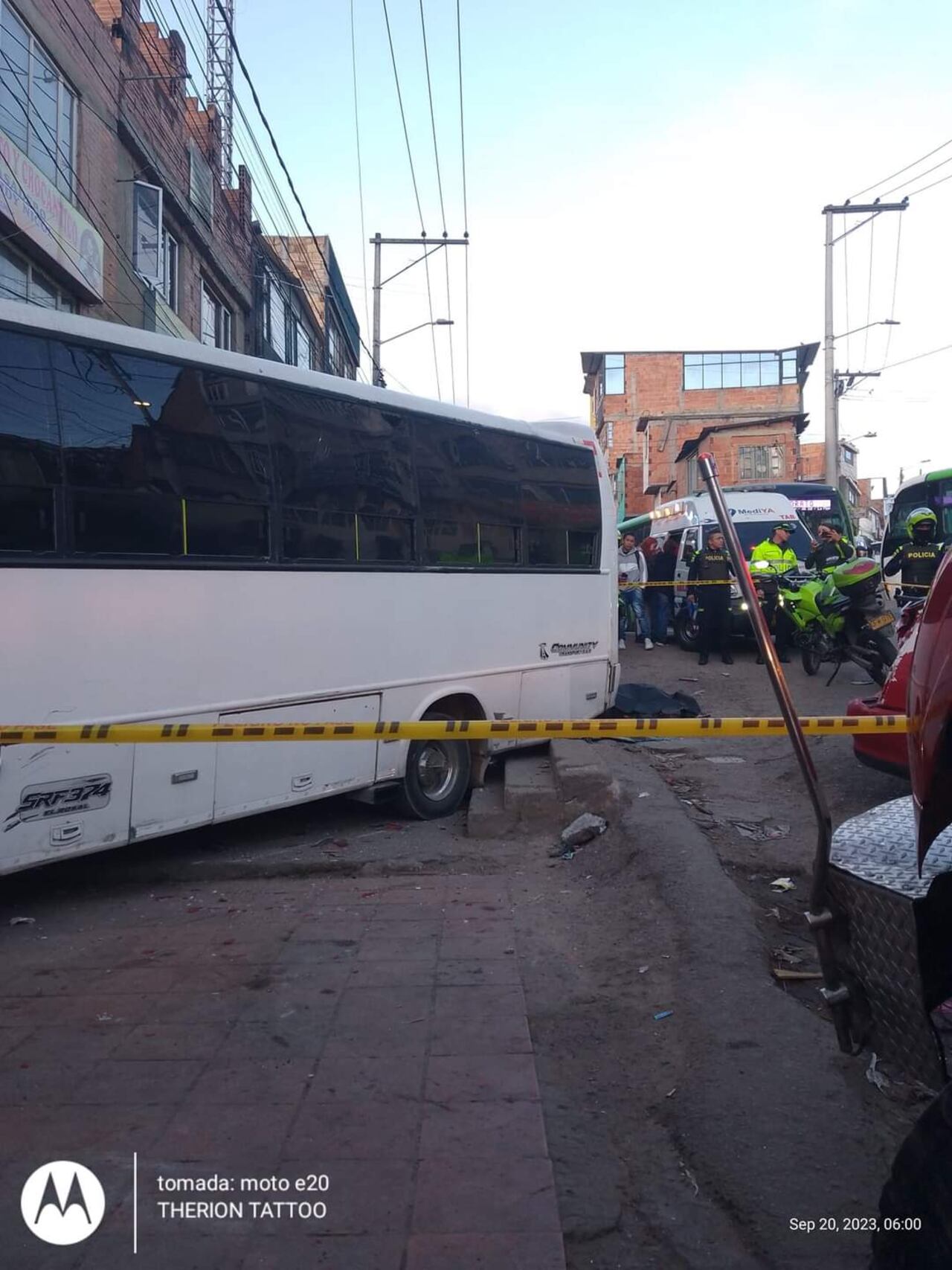El siniestro dejó un accidente de dos víctimas fatales.