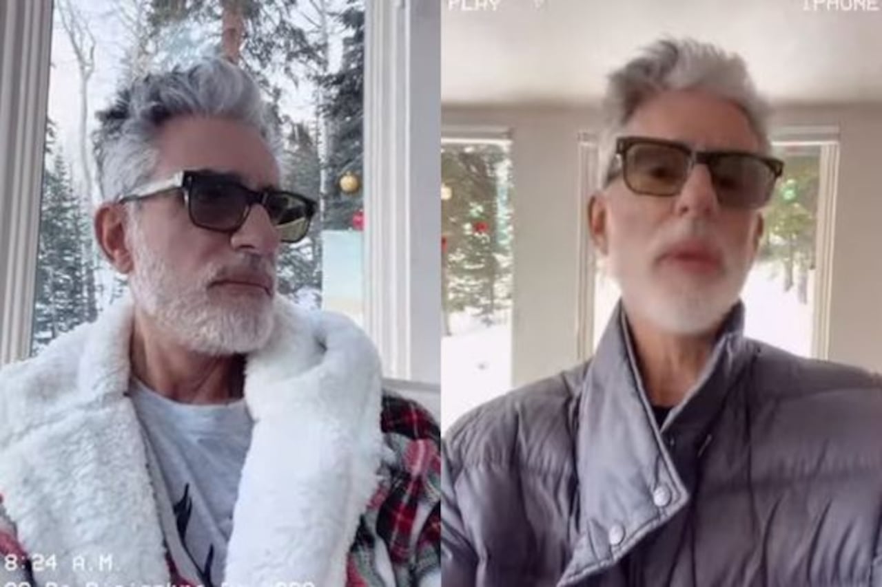 Varoni les contó a sus seguidores el accidentado camino que atravesó para esquiar