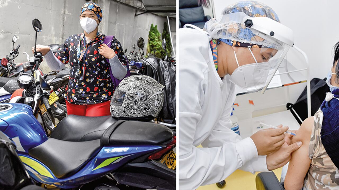 Más de 2.500 personas conforman el escuadrón de vacunadores de Bogotá.