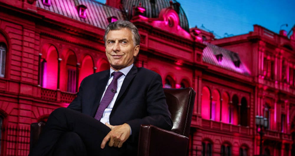 Mauricio Macri, presidente de Argentina.