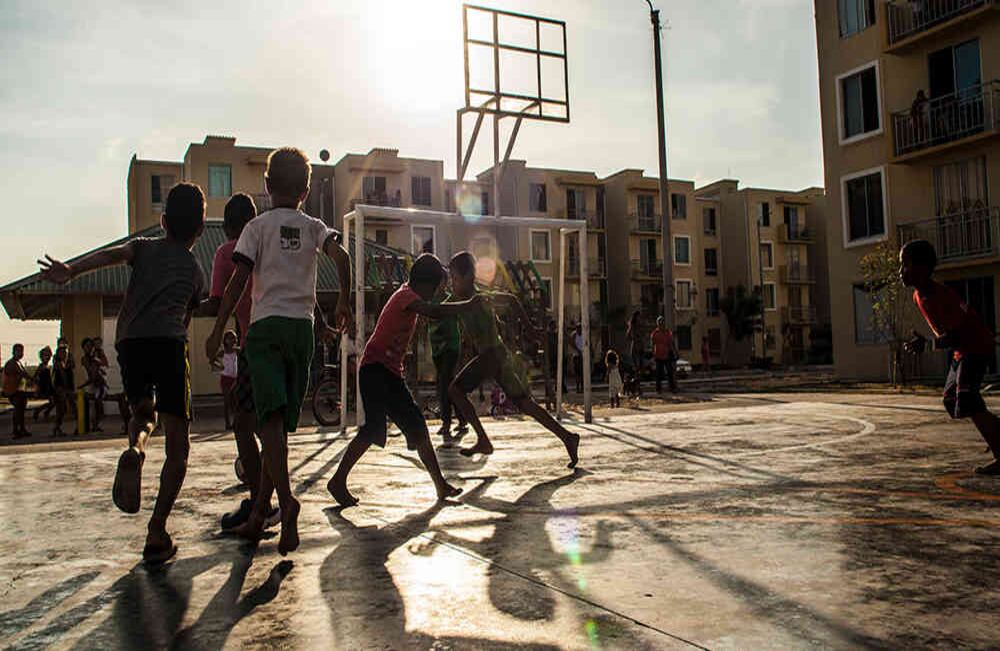 En San Zenón, Magdalena, 140 viviendas acogen a 630 personas afectadas por la ola invernal de 2010 y 2011. Foto: Cortesía Fondo de adaptación