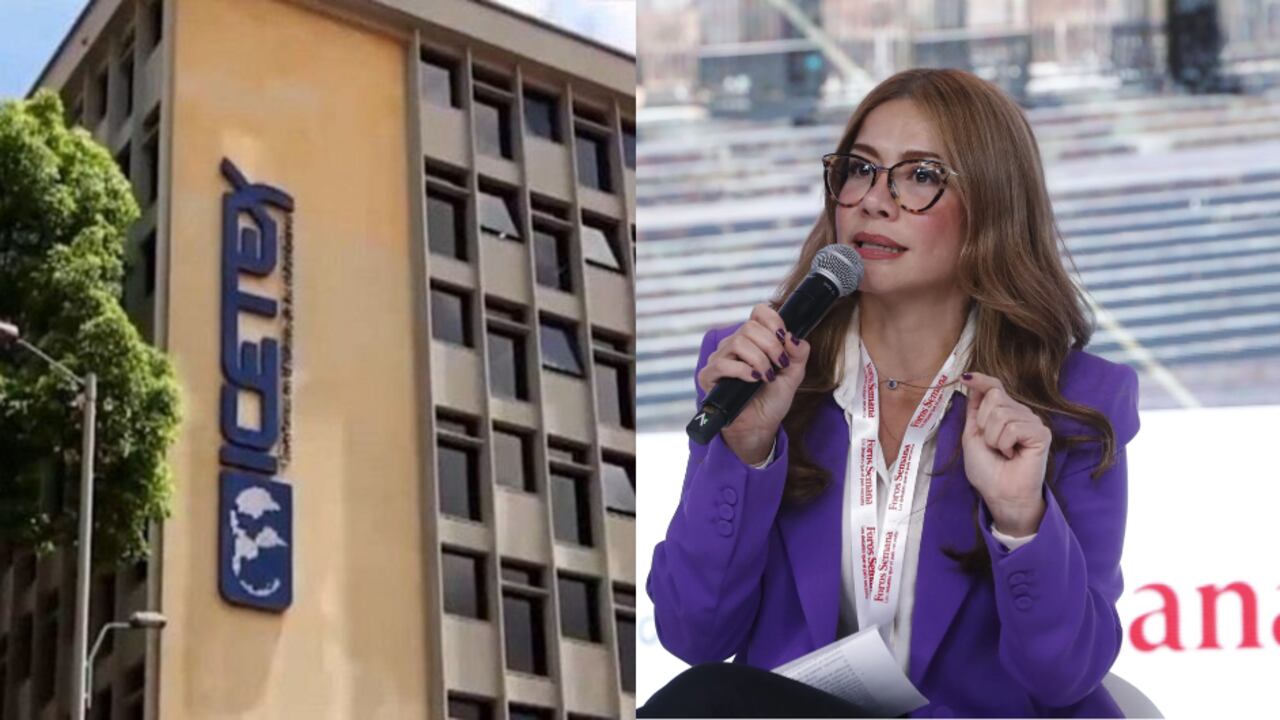 Representante a la Cámara Catherine Juvinao, e Icetex.