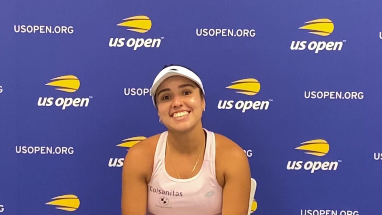 María Camila Osorio habló con Semana luego de victoria ante Ann Li en la primera ronda del US Open 2022