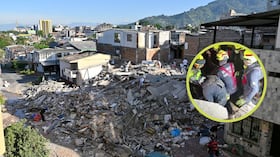 Rescates del terremoto a lo largo del martes 11 de agosto.