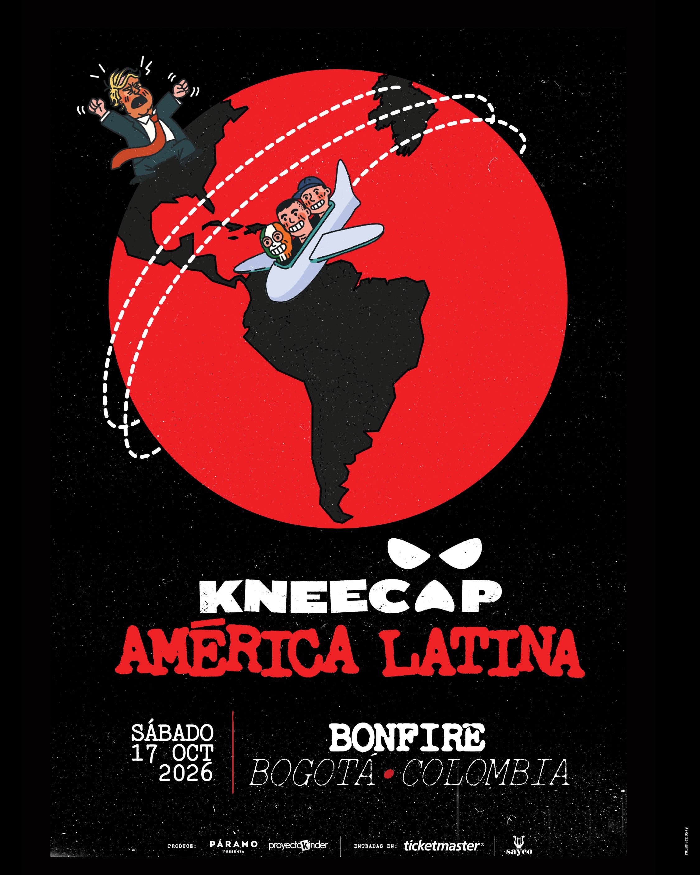 Kneecap es una tromba musical que hay que experimentar en vivo. En Bogotá, sucederá el 17 de octubre en The Bonfire.