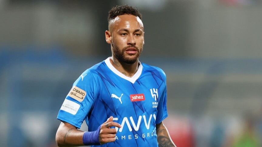 Neymar debutó con Al-Hilal