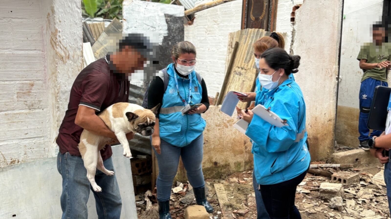 Alcaldía de Medellín anunció que apoyará a las familias afectadas por las lluvias.