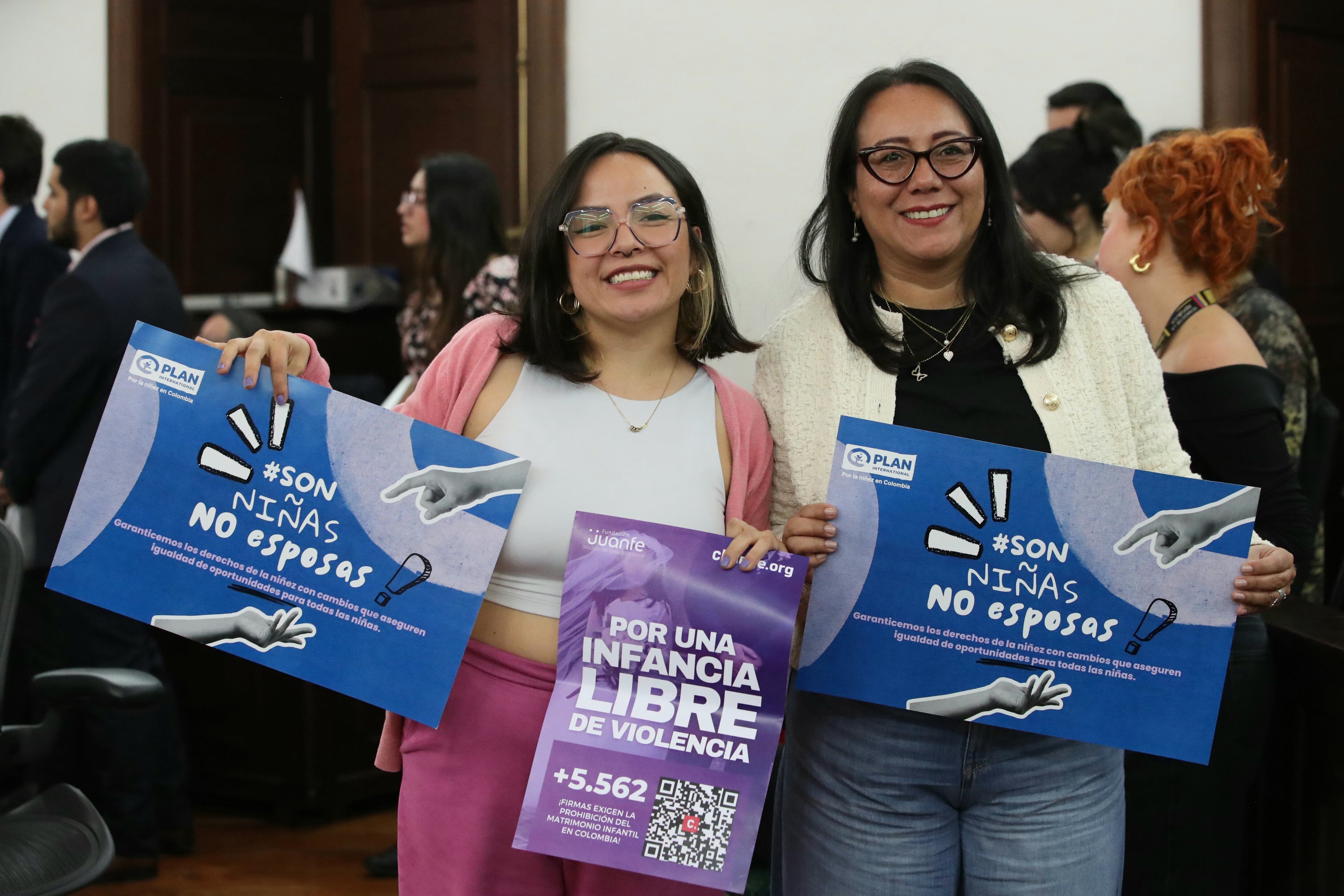 Comisión Primera del Senado tercer debate de ley para la prohibición de matrimonio infantil en Colombia