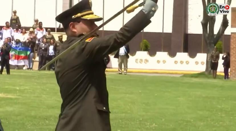 El general William Rincón tomó el mando como nuevo director de la Policía