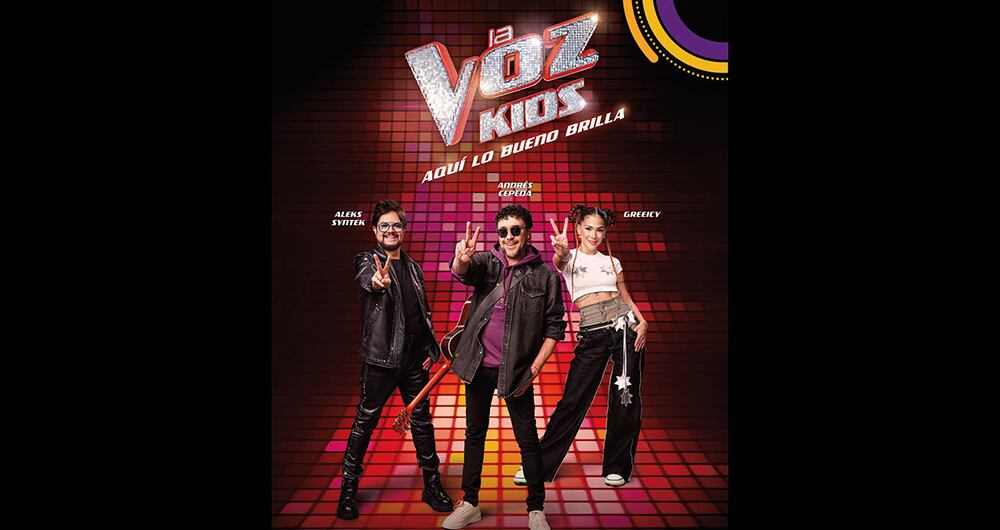 Greeicy es jurado del programa junto a Andrés Cepeda y Aleks Syntek.