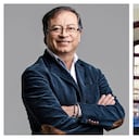 Gustavo Petro. En la izquierda, durante su asistencia a una de las reuniones de estrategia