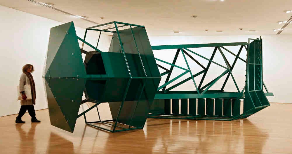 Esquema constructivo para Torre acostada, 2017 © Los Carpinteros Foto: Guillermo Torres / Revista Semana