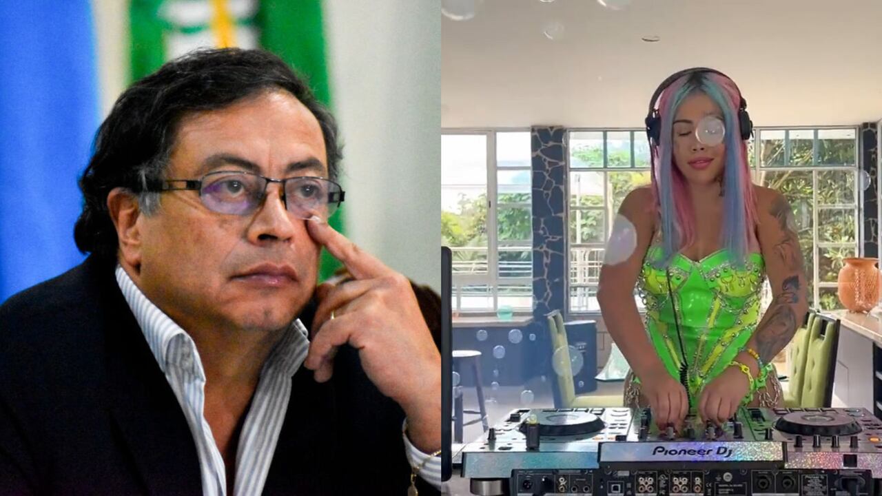 La influencer sacó una guaracha en favor del candidato Gustavo Petro.