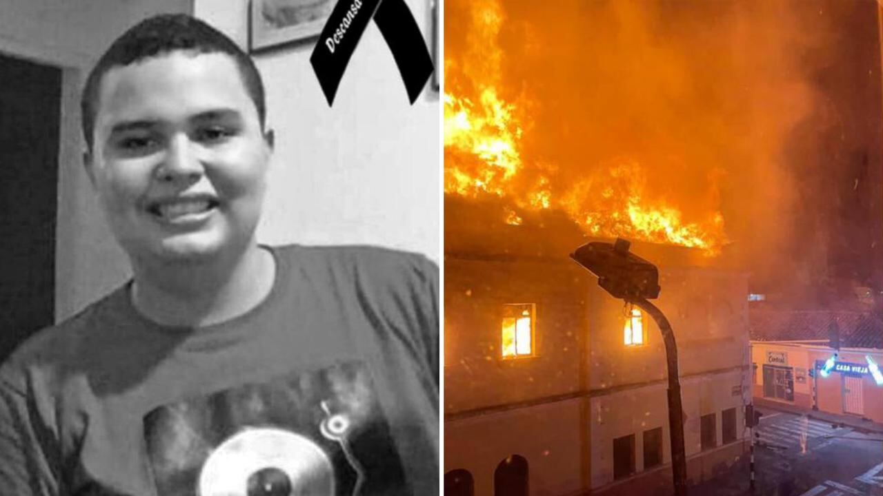 Denuncian muerte de estudiante en Tuluá tras incendio del Palacio de Justicia