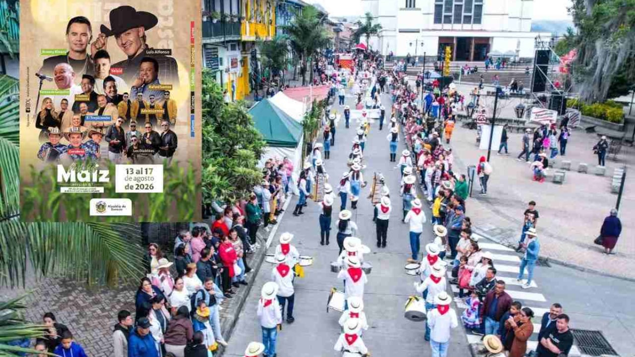 La Fiesta del Maíz se celebra en este puente festivo en el municipio de Sonsón, Antioquia.
