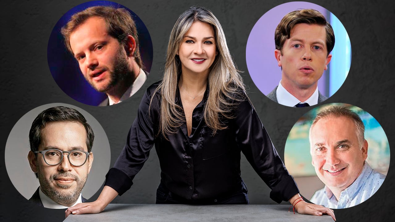 Vicky Dávila y sus asesores económicos