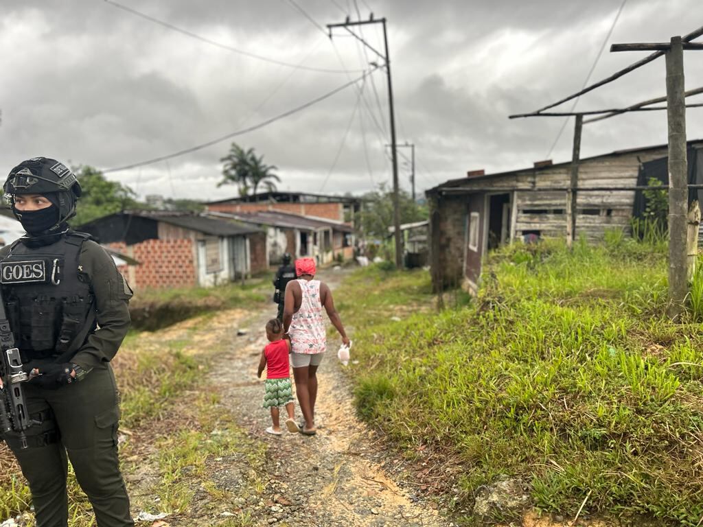 Imágenes de la comuna 12 de buenaventura, la más afectada por la guerra entre los shottas y espartanos