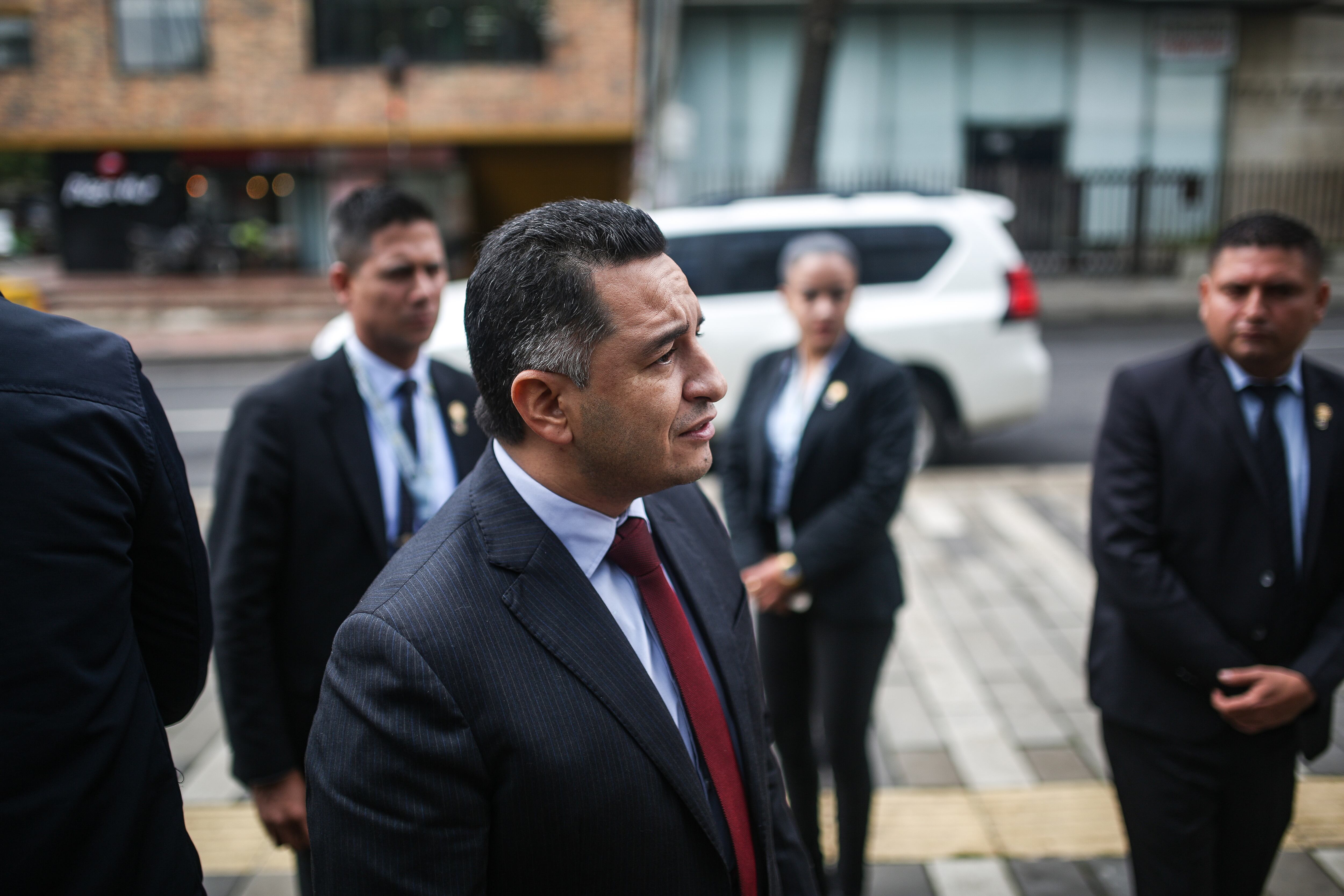 Secretario de Transparencia, Andrés Idárraga, en la Corte Suprema de Justicia, UNGRD