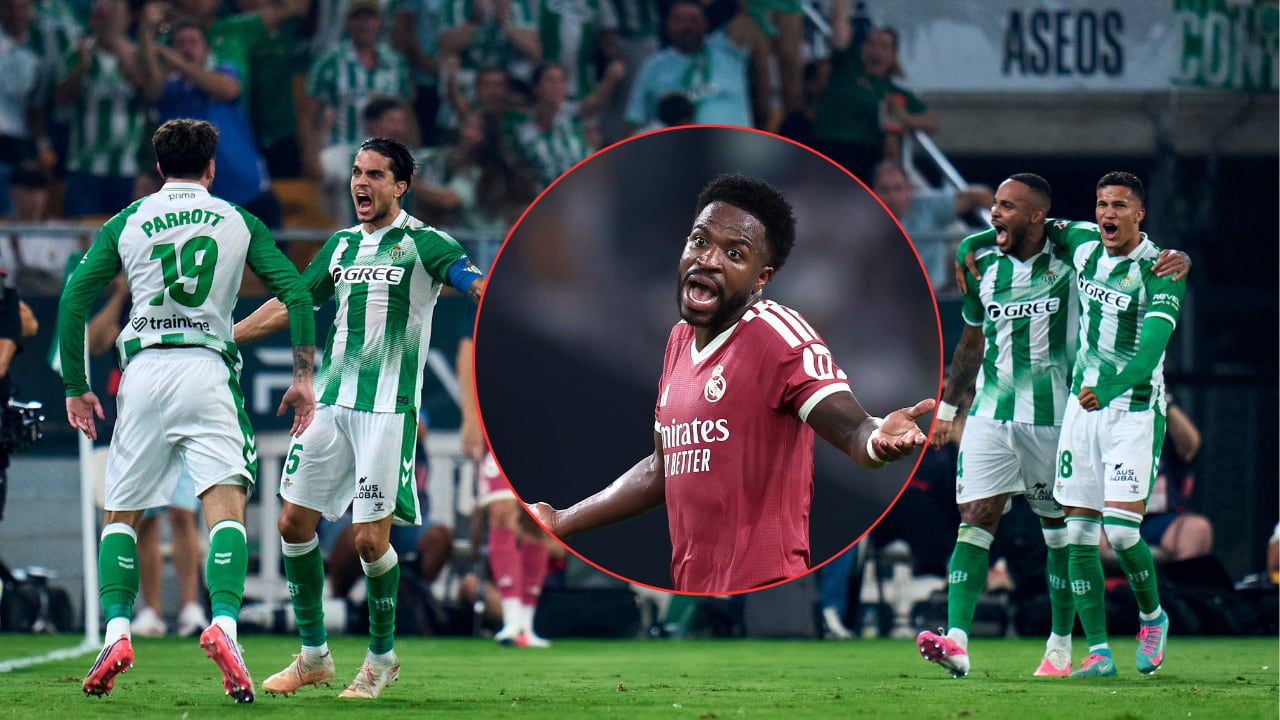 Nelson Deossa figuró en la victoria del Real Betis vs. Real Madrid en LaLiga
