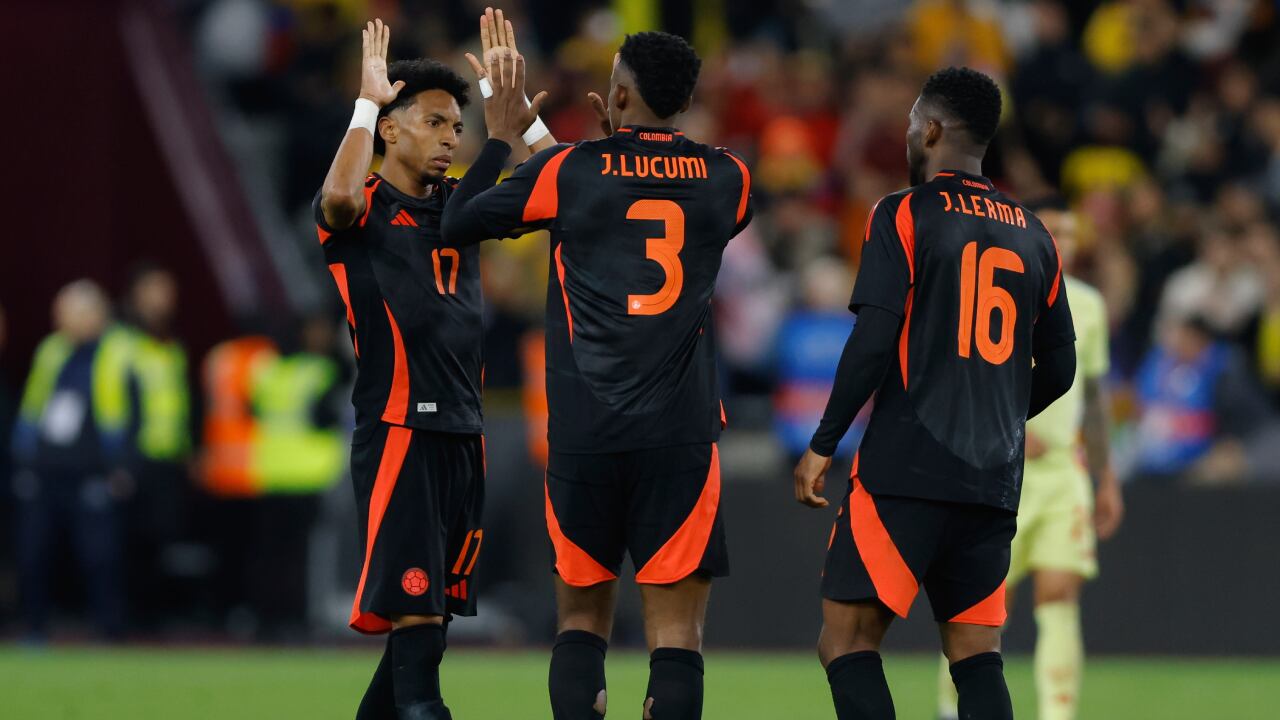 Jhon Janer Lucumí, Johan Mojica y Jefferson Lerma, tres vallecaucanos que juegan para la Selección Colombia