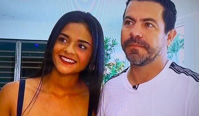 Isabel Brazón y Piter Albeiro.