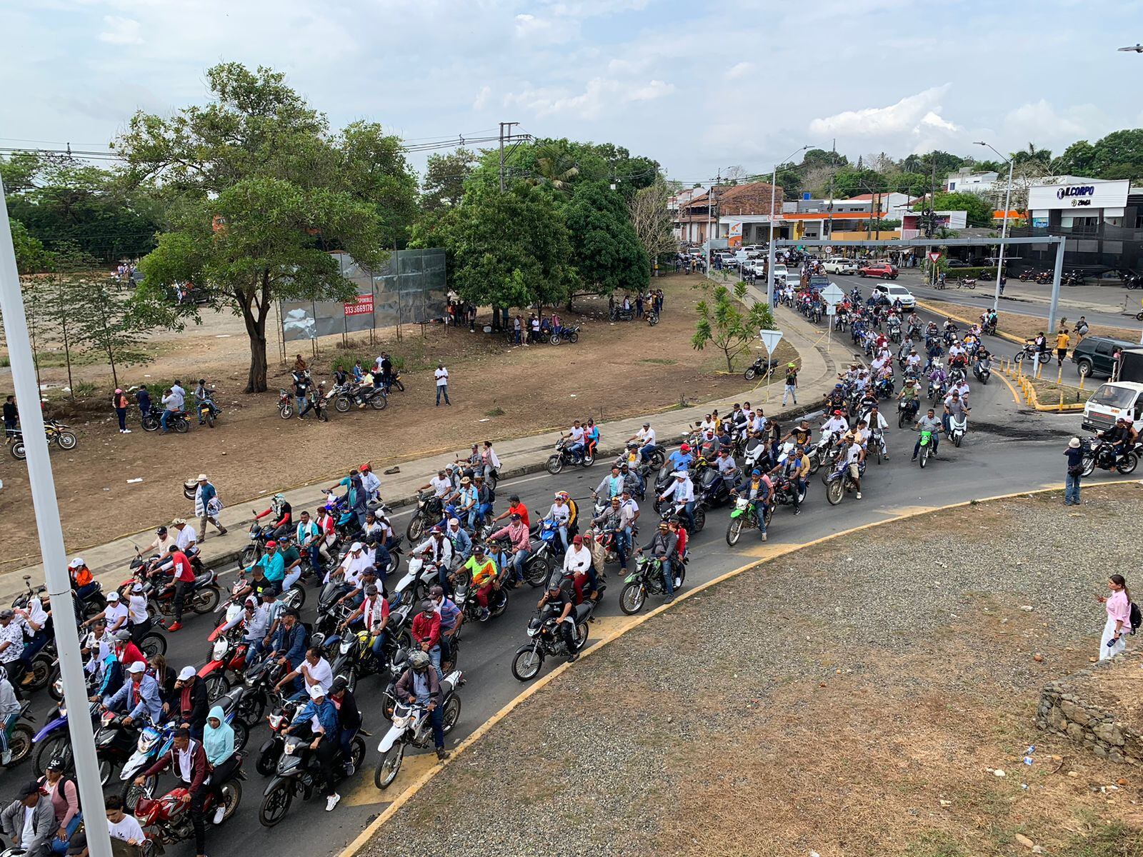 Paro minero se reactivó este miércoles, 15 de marzo.