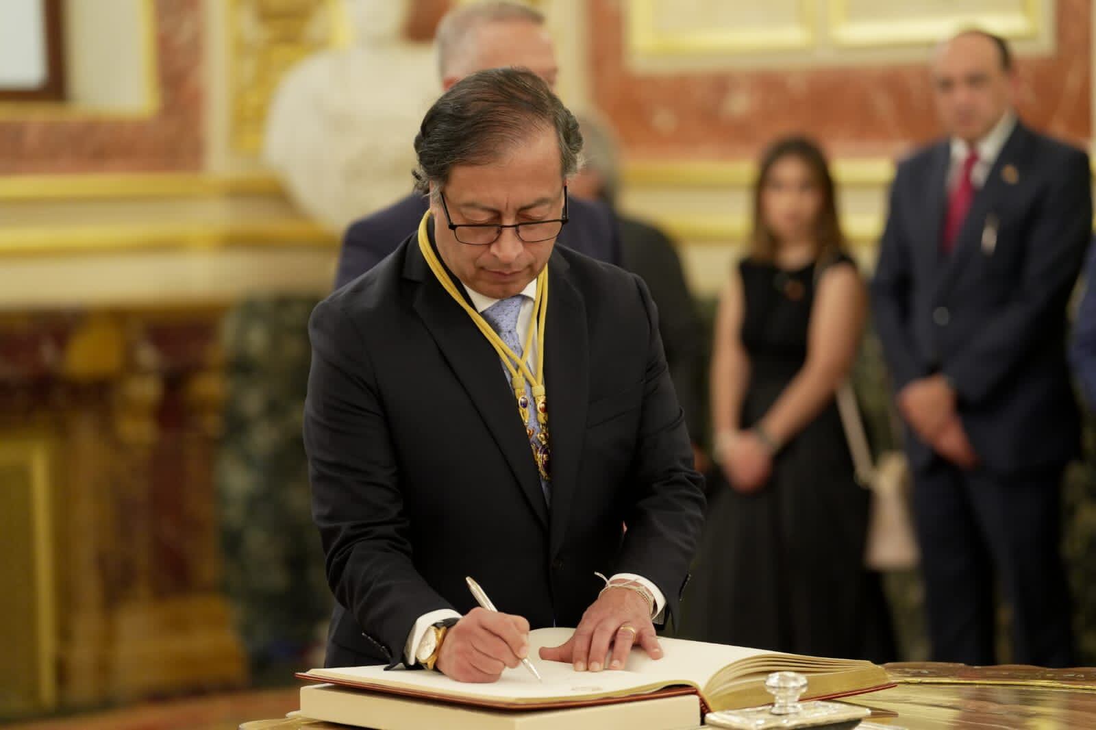 Presidente Gustavo Petro visita a España rey Felipe VI de España Mayo 3 2023