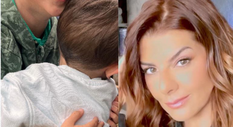 Carolina Cruz vivió tierno momento con su hijo