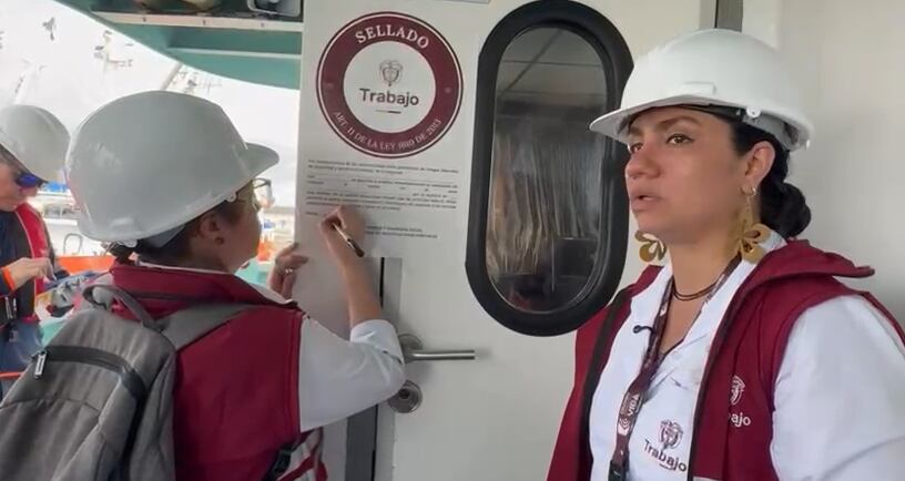 Inspectores del Ministerio de Trabajo sellan 3 buques de Van Camps